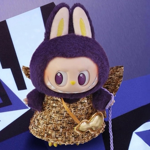 NIB Authentic LABUBU x PRONOUNCE - WINGS OF FORTUNE Vinyl Plush Hanging Card - Picture 4 of 5